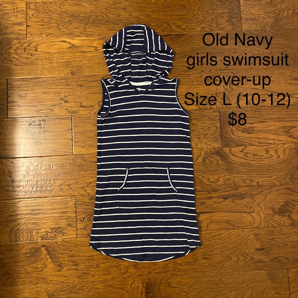 Old Navy girls swimsuit cover-up